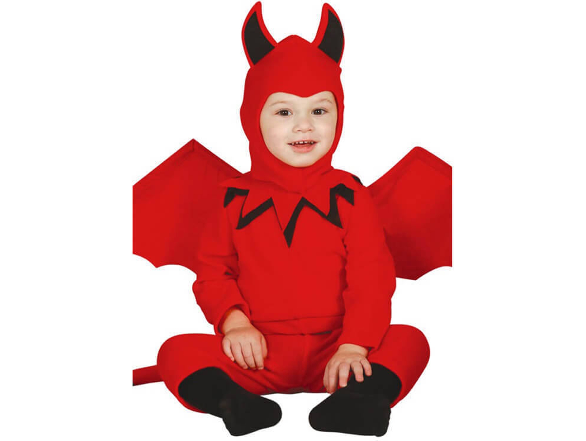 Disfraz de Bebé DISFRAZZES Diablillo (Talla: 6 a 12 meses)