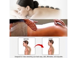 Dispositivo Corrector De La Columna Lumbar Con Masaje, Alivio Del Dolor De Espalda, Estiramiento De La Columna Y Soporte Lumbar.