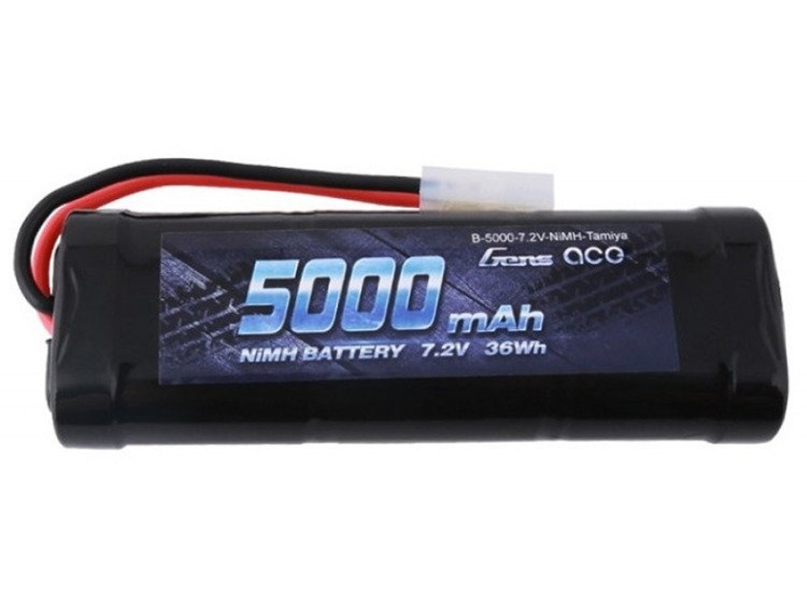 Batería Tamiya de NiMH Gens Ace de 5000 mAh y 7,2 V