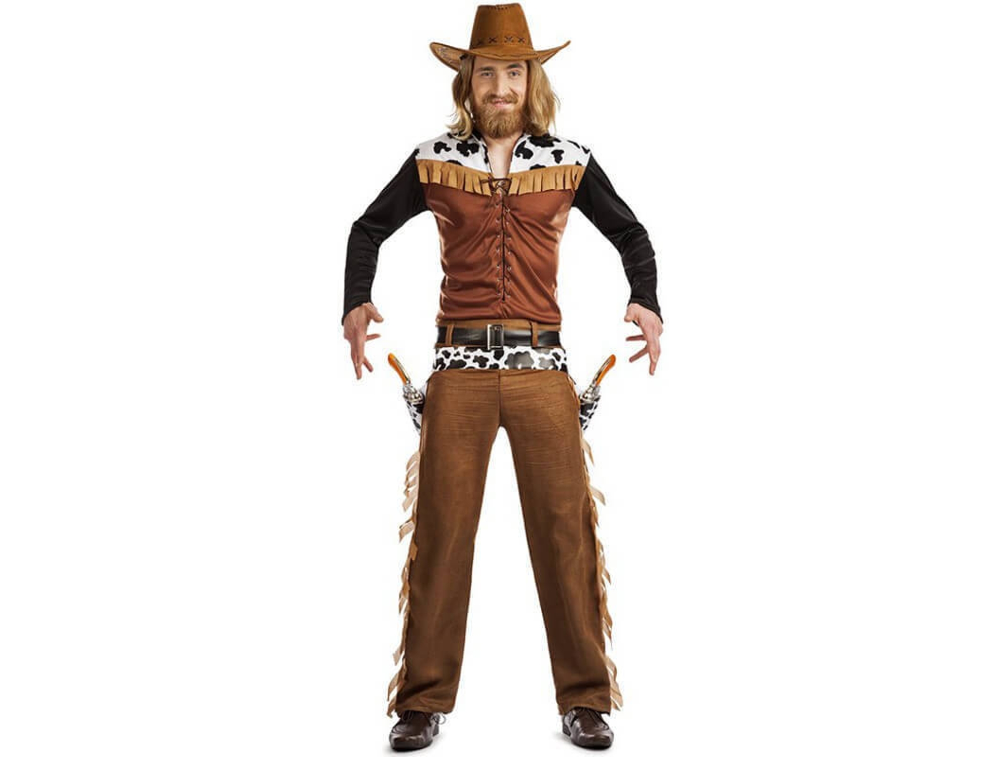 Disfraz de Hombre DISFRAZZES Vaquero Texas (Talla: XXL)