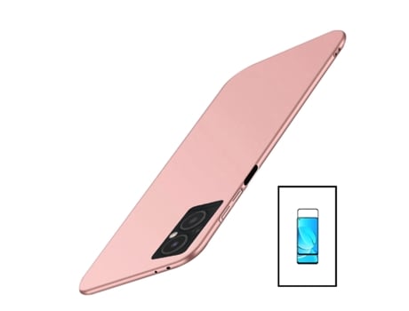Protector de Pantalla Gorilasglass Fina para Oppo Oppo Reno8 Lite 5G GIFT4ME Vidrio Templado Rosa