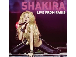CD + DVD Shakira - Live From Paris