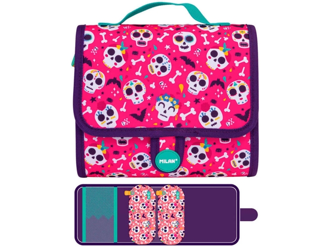 Estuche MILAN Pink (22x20.5x9cm)