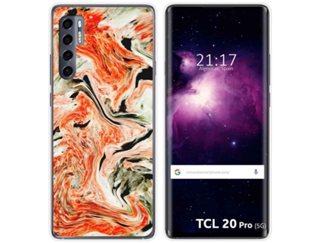Carcasa TCL 20 Pro 5G TUMUNDOSMARTPHONE Dibujos Multicolor