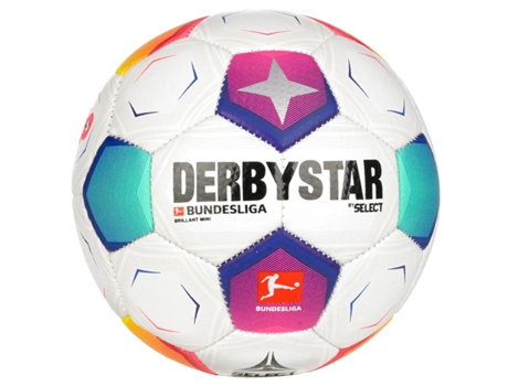 DERBYSTAR Bundesliga Brillant V23 Mini Ball 162009C, unisexo, Balones de fútbol (blanco - 1 EU)