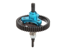 Ymsl Clutch Deslizante Diferencial 53t Acero Aleación Aluminio Engranaje Hueco Para Coche Rc Traxxas Slash 2wd 1/10 Azul Hxl