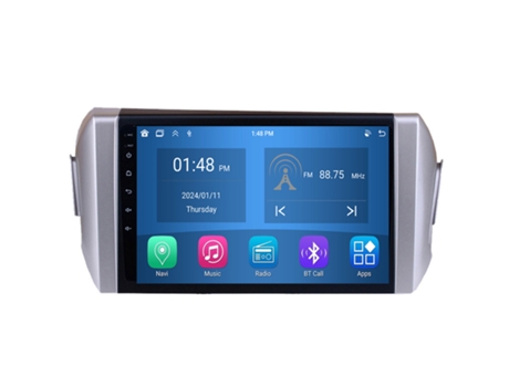 Autoradio 4GB RAM64GB ROM ROVERONE para Toyota Innova 2 2015 - 2022 CarPlay Android Coche Radio Bluetooth Navegación