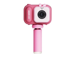 Cámara Compacta De 2,4 Pulgadas Para Niños, Cámara Dual Hd De 4800 W - Rosa CHRUI