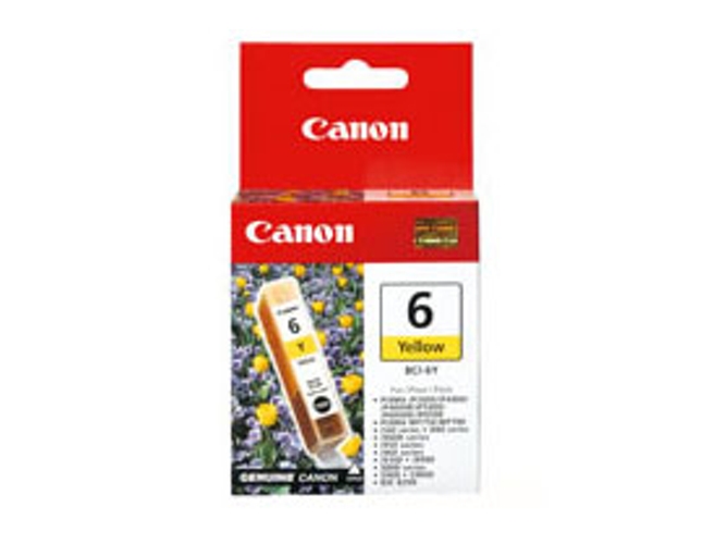 Cartucho CANON BCI-6 Amarillo