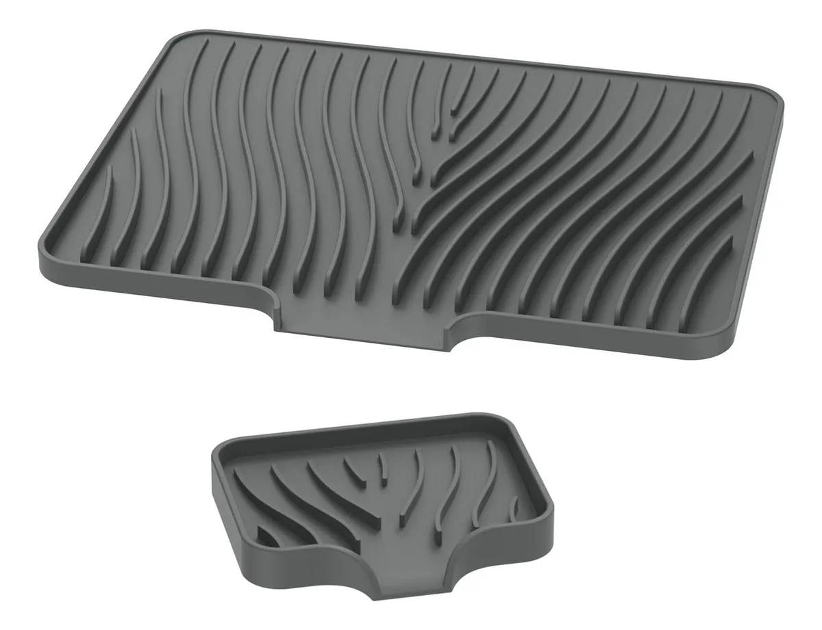 Jabonera de silicona para baño, para encimera, secado Matvayotoy