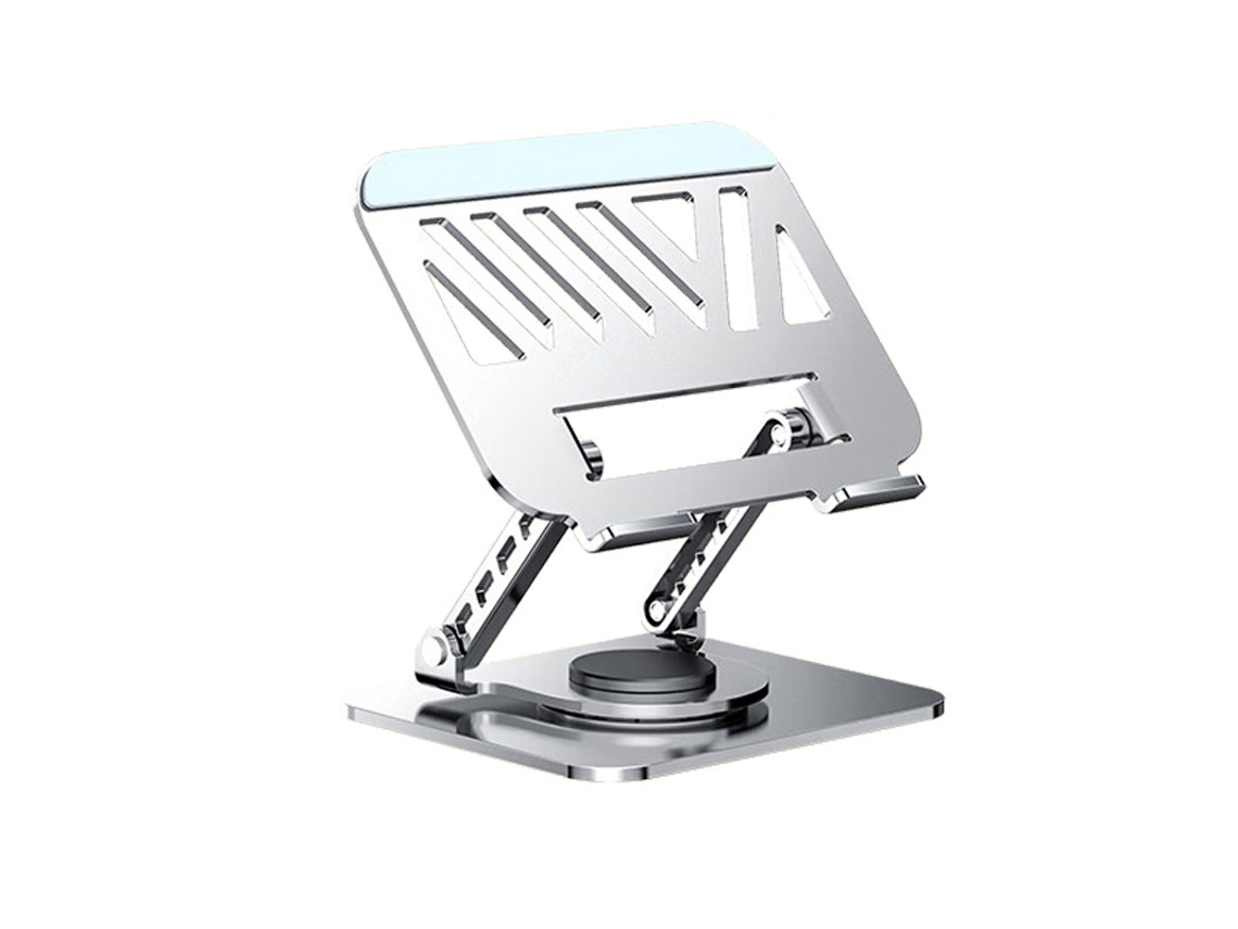 Soporte para portátil con altura ajustable, rotación de 360°, plegable y con sistema de refrigeración - Czhhmart