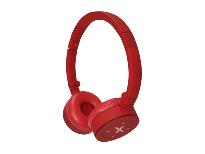 Auriculares Bluetooth Approx appHSBT02x (On Ear - Micrófono - Rojo)