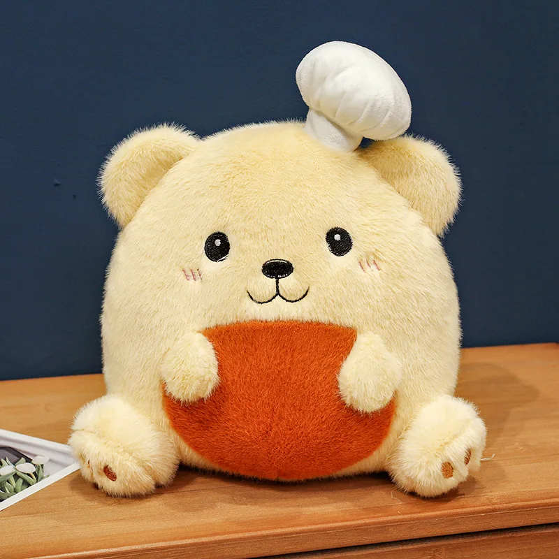 (oso De Pan De 30 Cm) Almohada De Capibara Para Adultos, Cojín De Respaldo Adorable