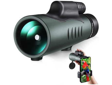 YIZHOOD Binoculares con Zoom 7X21 300M Visión Nocturna Video Caza Camping Negro-Negro YIZHOOD