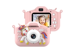 Cámara Infantil, Mini Cámara De Vídeo De Diseño Animado, Cámara Digital (rosa) Czhhmart