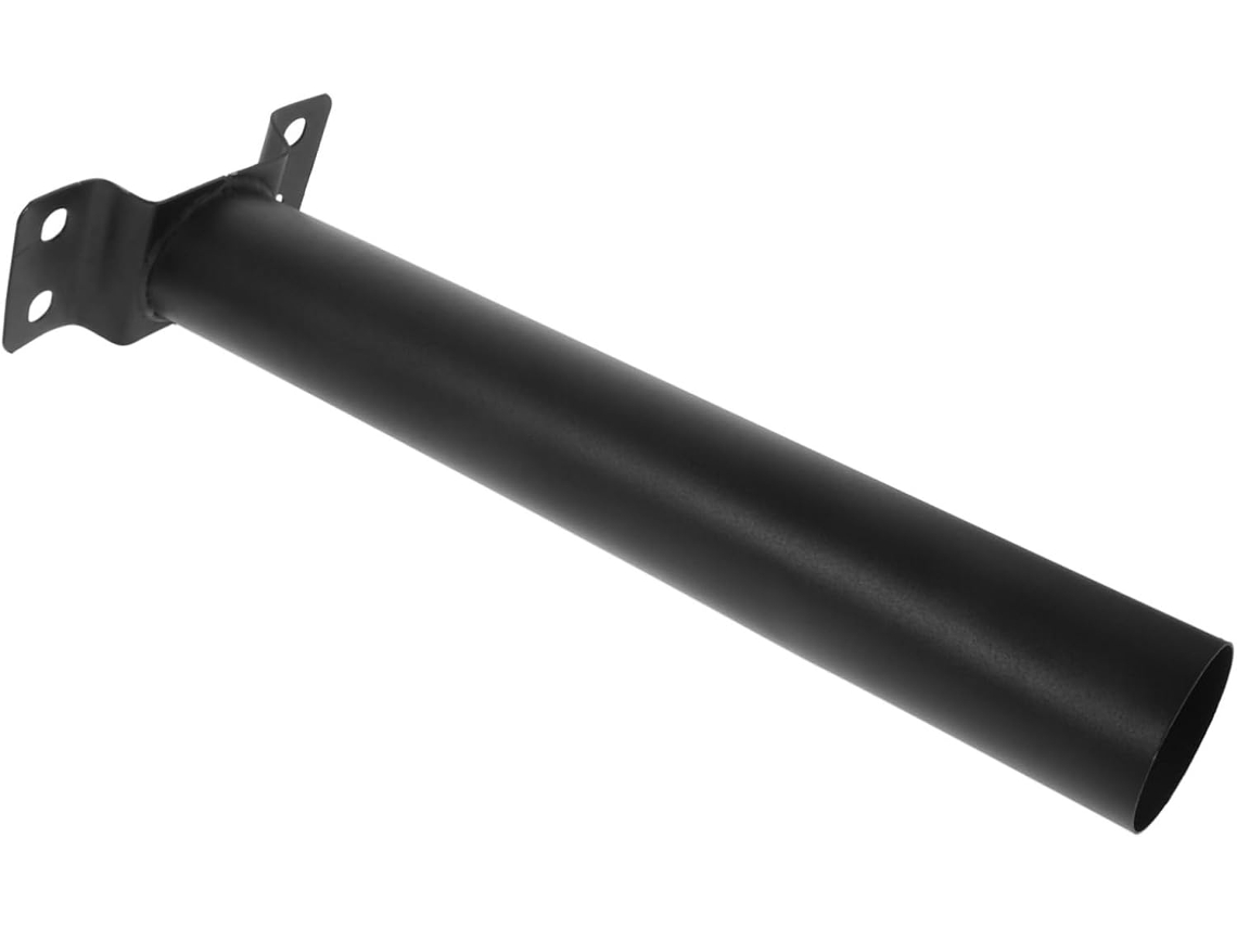 Soporte De Brazo Para Lámpara Solar Para Postes De Iluminación, Tubo De 40 Cm Y 58 Mm, Metal Negro, Accesorio.