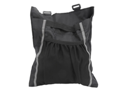 Bolsa Multifuncional Para Manillar De Bicicleta De Lona 150d Con Cinturón Reflectante - Accesorio Para Bicicleta
