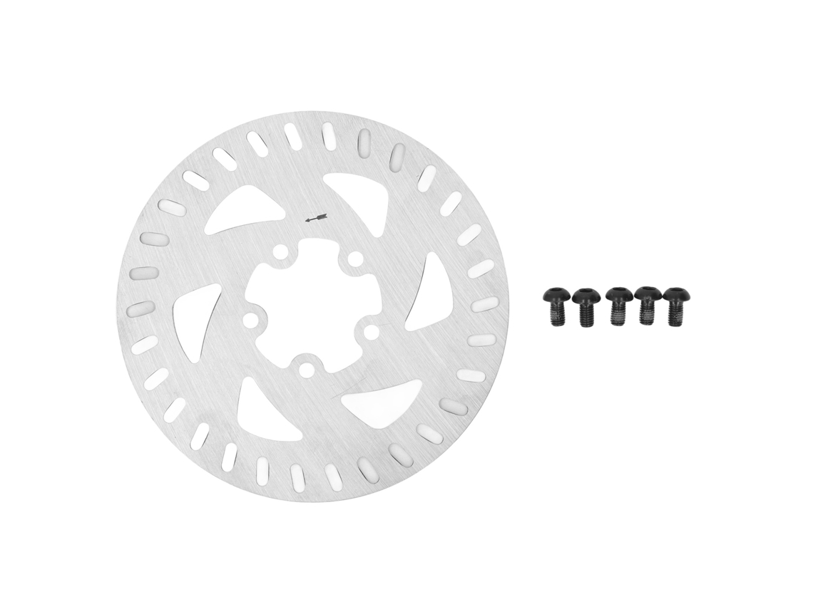 2026-disco De Freno 130mm 5 Agujeros Pastilla De Freno Para Patinete Eléctrico Mi4 Pro Con Kit De Tornillos