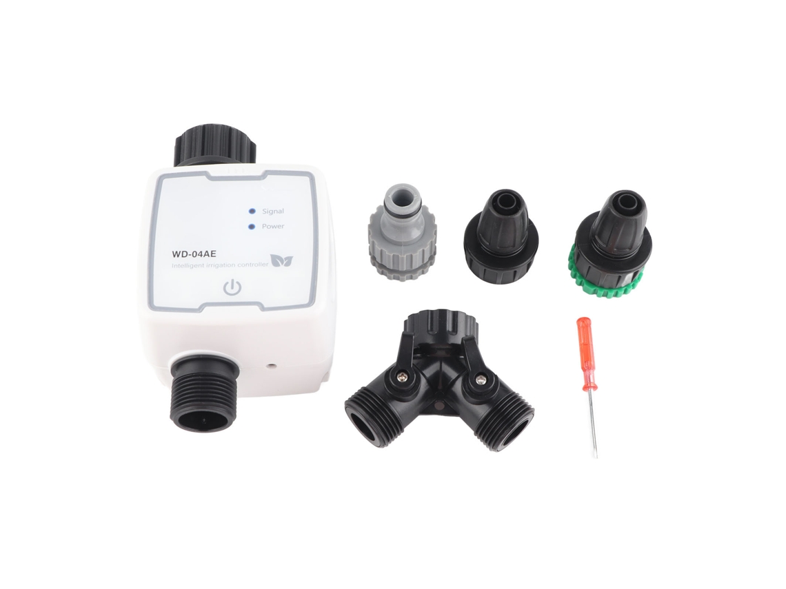 Timer De Riego Automático Con Sensor De Lluvia Control Remoto Por Móvil Sistema De Riego Inteligente Wifi Para Jardín Conexión Eu