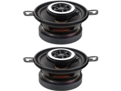 Kit De Altavoces Coaxiales Hifi Para Coche De 2 Piezas Con Tweeter De Cúpula Y Bocina Eléctrica Impermeable.