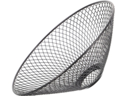 Lámpara colgante vintage de metal negro, diseño de 19 x 9 cm. SFUSHOS
