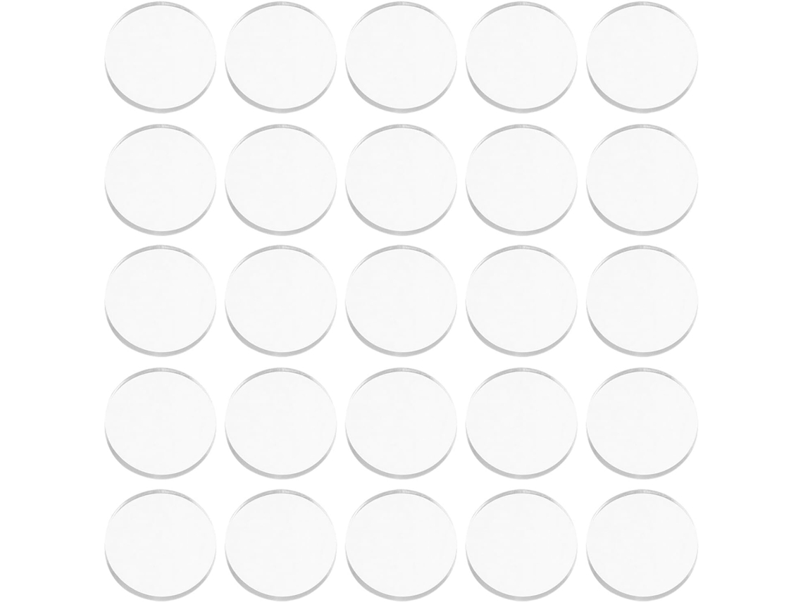 25 Almohadillas Antideslizantes No Adhesivas Mesa Vidrio