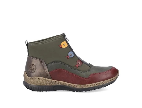 Botines de Mujer RIEKER Outro Multicolor (37)