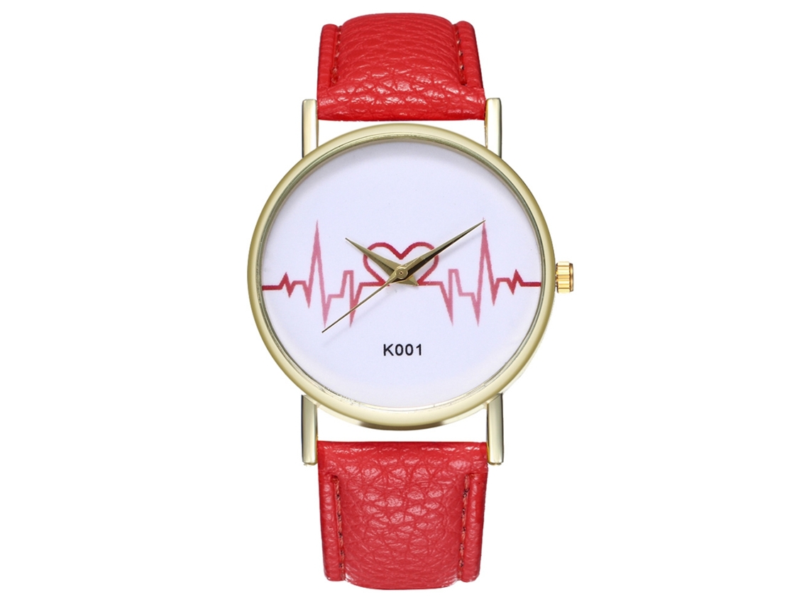 Reloj De Pulsera Analógico Para Mujer De Piel Sintética Ultrafina Con Movimiento De Cuarzo (morado)
