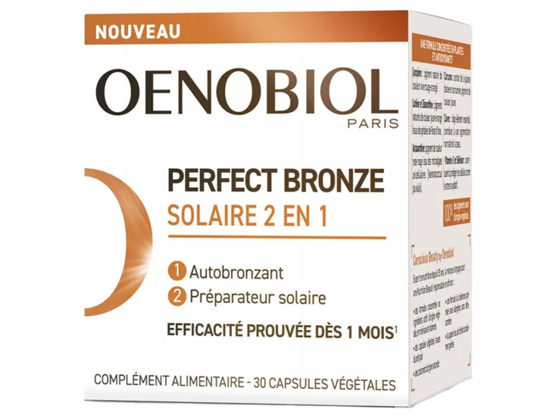 Perfect Bronze Sun Care 2En1 30 Cápsulas OENOBIOL