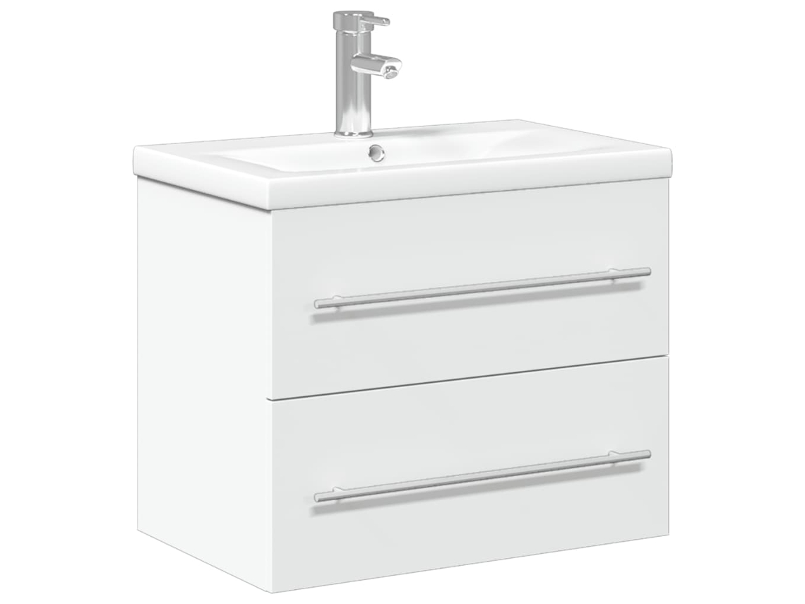 Maison Exclusive - Mueble De Baño Con Lavabo Integrado Blanco