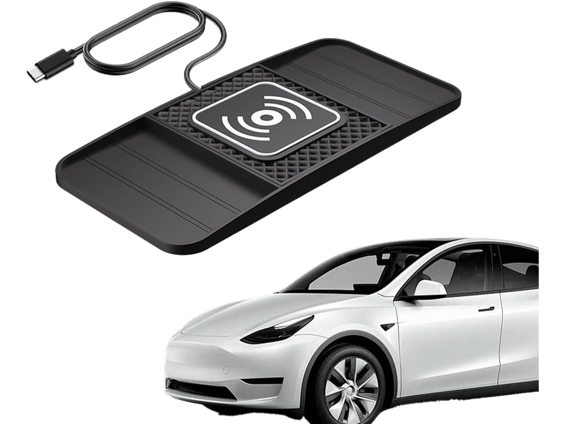 Base De Carga Inalámbrica Para Coche, Soporte Para Teléfono De 16" (2x9x2cm) |