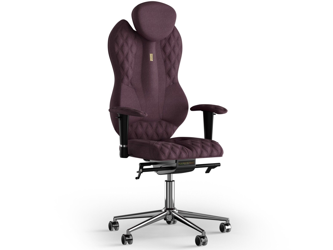 Silla de Oficina KULIK Grande Tejido de Costura (Azur - Violeta -130x50x50cm)