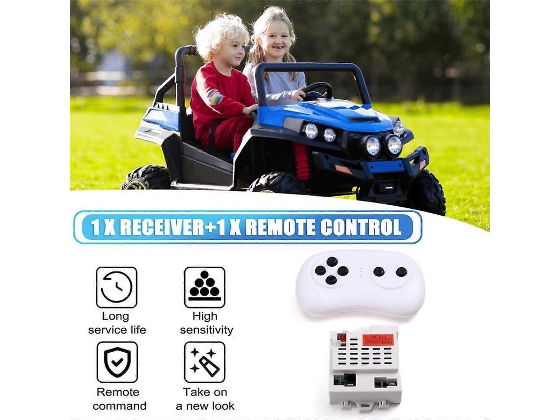 Csr-12t-1b Coche Eléctrico Infantil De 12 V Con Control Remoto Y Receptor