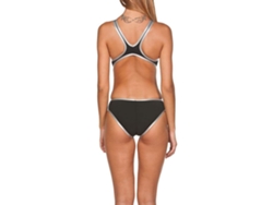 Traje de baño para Mujer ARENA Logo Grande Negro para Natacion (FR 38)