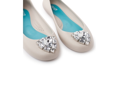 Zapatos OKA B Liona PVC para Mujer (37 - Crudo-Dove)