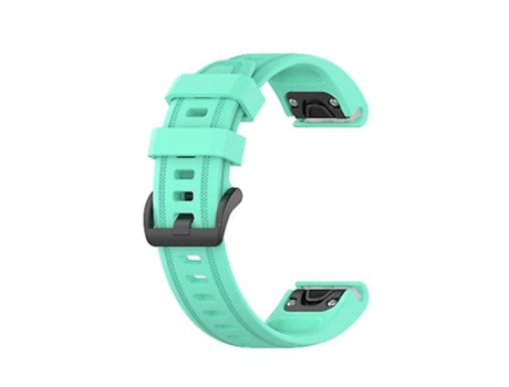 Correa para Garmin Fenix 6S Pro Pure Color Lake Blue Correa de silicona para reloj VENISYMLIS