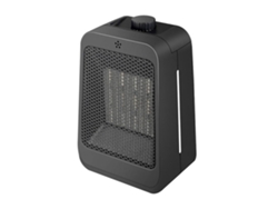 Calentador eléctrico compacto de 1200 W con tecnología PTC, doble función, control remoto y temporizador inteligente Mdug
