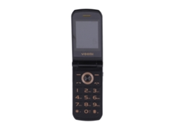 Móvil De Tapa Abatible Con Botones Grandes, Doble Sim Y Doble Standby