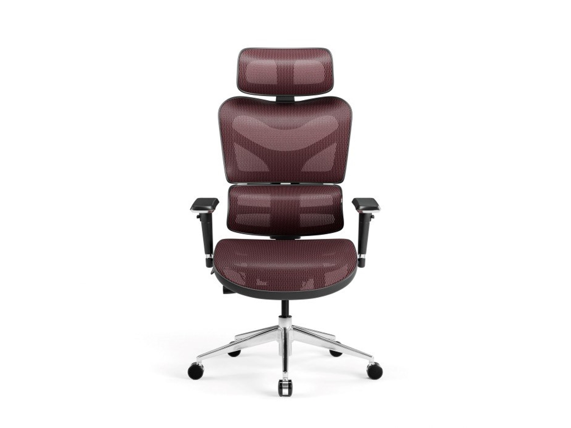 Sillón de oficina Commander Diablo V negro, burdeos Dcr