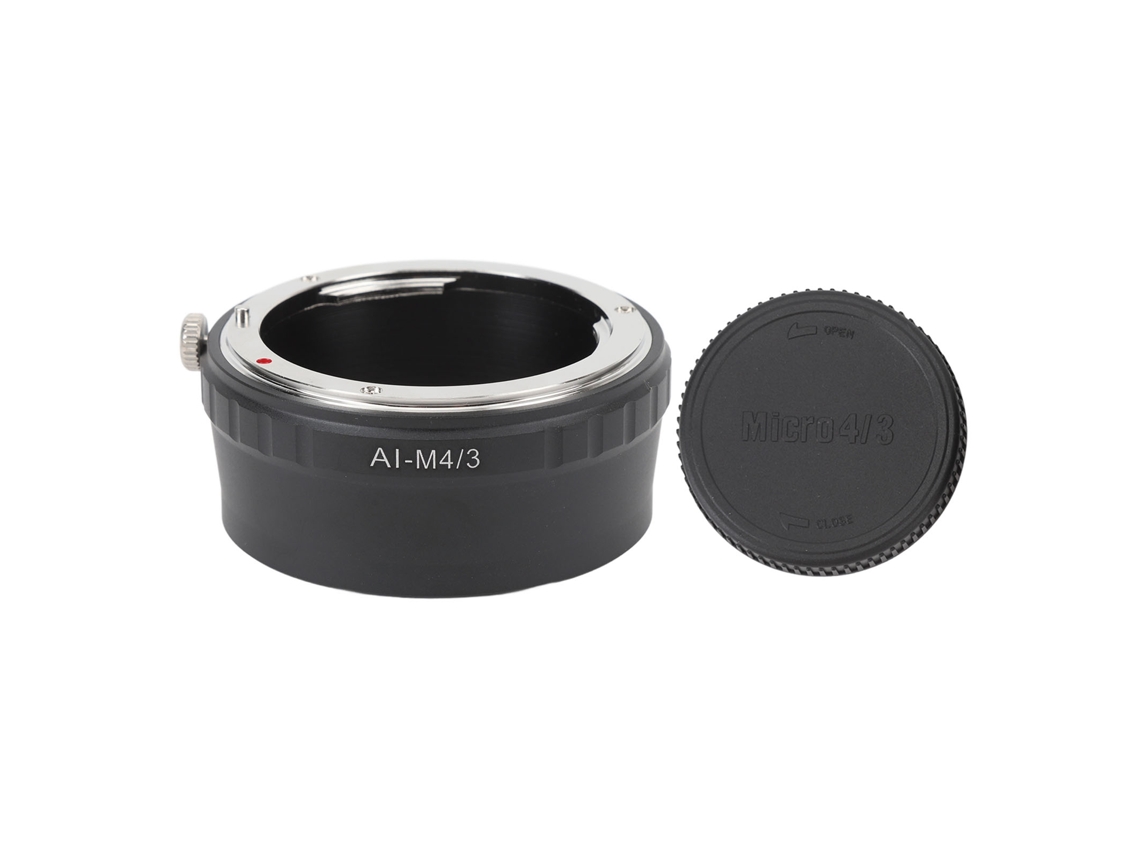 Adaptador de montura de objetivo F a M4/3, anillo convertidor manual para cámaras, control de enfoque.
