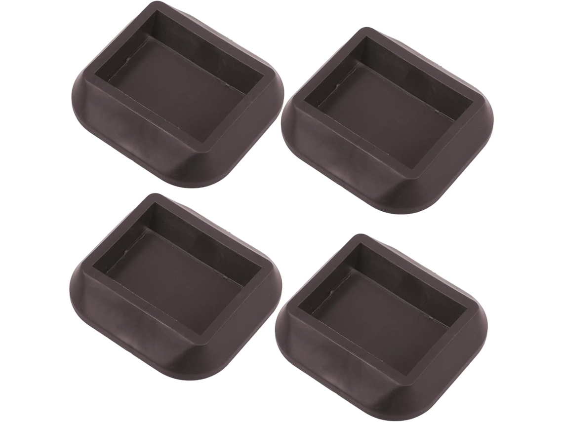 Juego De 4 Cuñas Para Ruedas De Sillas, Almohadillas Antideslizantes Para Muebles, Topes, Ranuras, Estabilizadores, Juego De