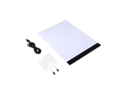Tablero De Luz Led Para Trazado Y Dibujo Con Plantillas A4 Para Niños Y Artistas