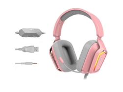Auriculares para juegos Ajazz Ax368 Hengrongshen RGB con reconocimiento de audio para juegos de computadora