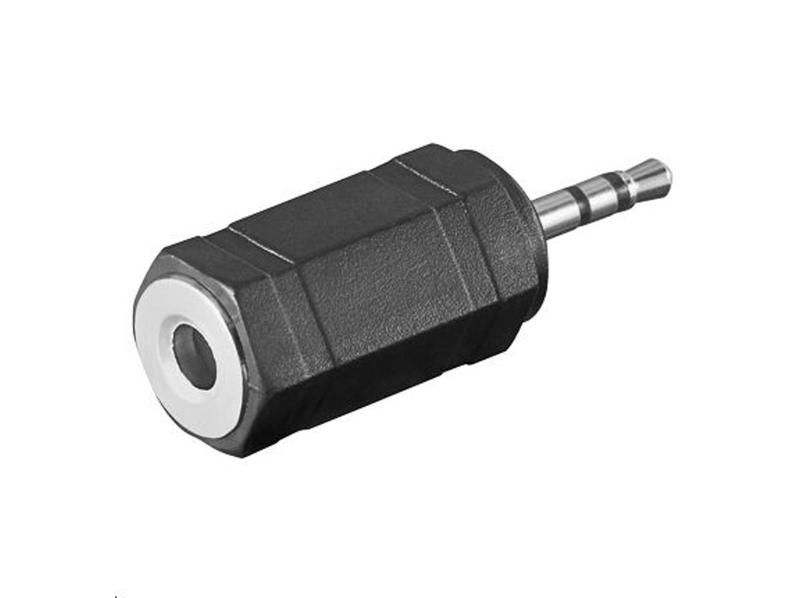 Adaptador de microconexión macho-hembra de 2,5 mm y 3,5 mm