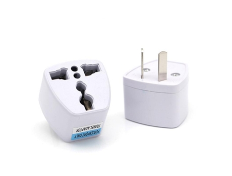 Adaptador de cargador de viaje SLOWMOOSE Ac Universal Uk/Us/Au [Au Plug/Blanco]