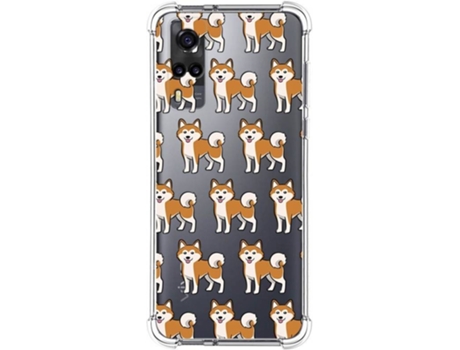 Carcasa Vivo Y52 5G TUMUNDOSMARTPHONE Dibujos Antigolpes Perros 08 Multicolor