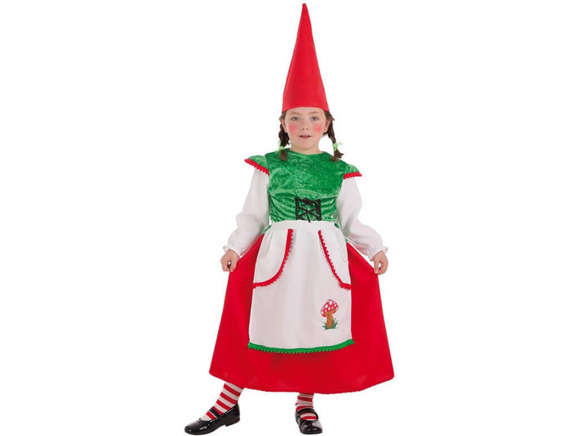 Disfraz de Niña DISFRAZZES Gnoma (Talla: 9 a 11 años)