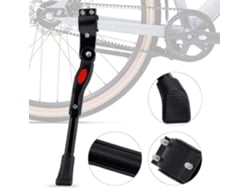 Portabicicletas Rebe ajustable de aluminio, plegable, para bicicletas de montaña y de carretera de 22 a 27 pulgadas, 700 mm, antideslizante.