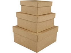 Conjunto Cajas para Organizar Creativ Company 263720 (Cuadrado)