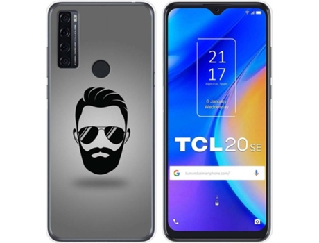 Carcasa TCL 20 SE TUMUNDOSMARTPHONE Barba Multicolor
